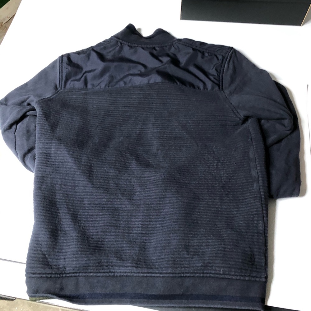 Ted Baker London Blue Gray Men Medium Zip Jacket - Picture 4 of 8